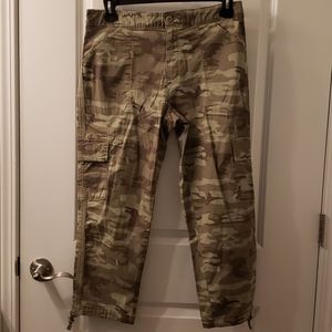Camo Cargo Capris